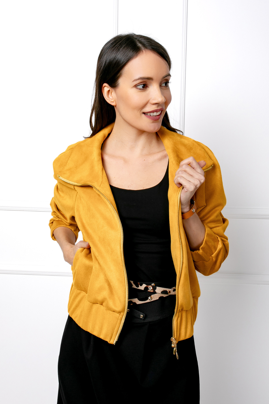 Gent jacket - mustard yellow