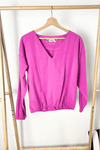 Deauville felső - egyedi gyartás- pink - EW - Essential Wardrobe