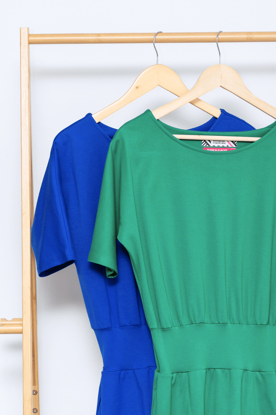 Melrose ruha rövid ujjal - zöld - EW - Essential Wardrobe